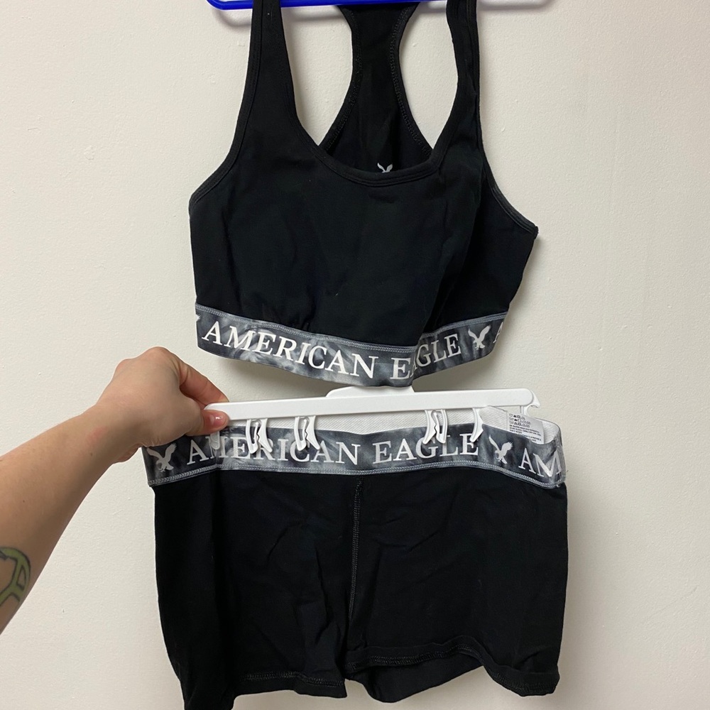 American Eagle Bra and Shorts set